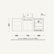 Weber Eden Outdoor Kitchen | SELECT Range gallery detail image