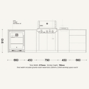 Weber Langhorne Outdoor Kitchen | SELECT Range gallery detail image