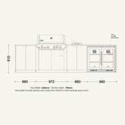 Weber Heathcote Outdoor Kitchen | SELECT Range gallery detail image