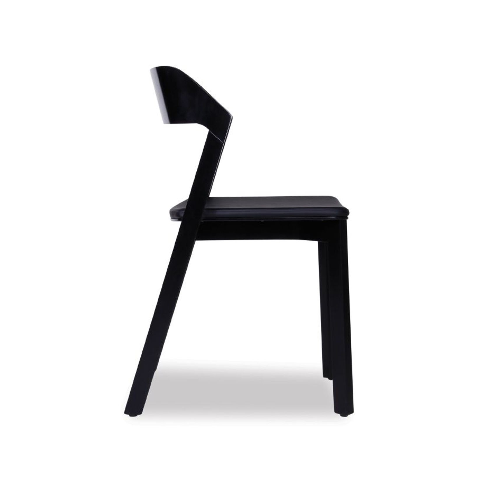 Merano Dining Chair - Black Stained - by TON gallery detail image