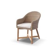 Sahara 10 Seat w/ Coastal Chairs In Half Round Wicker gallery detail image