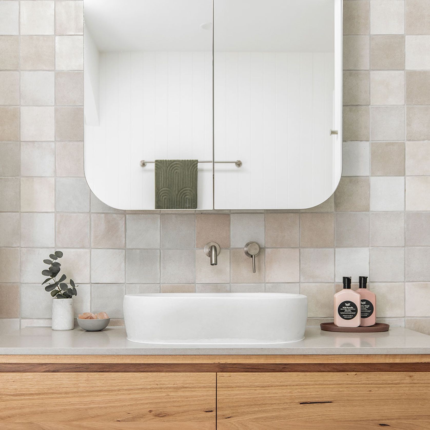 Elysian Minimal Mixer & Spout Set | Chrome gallery detail image