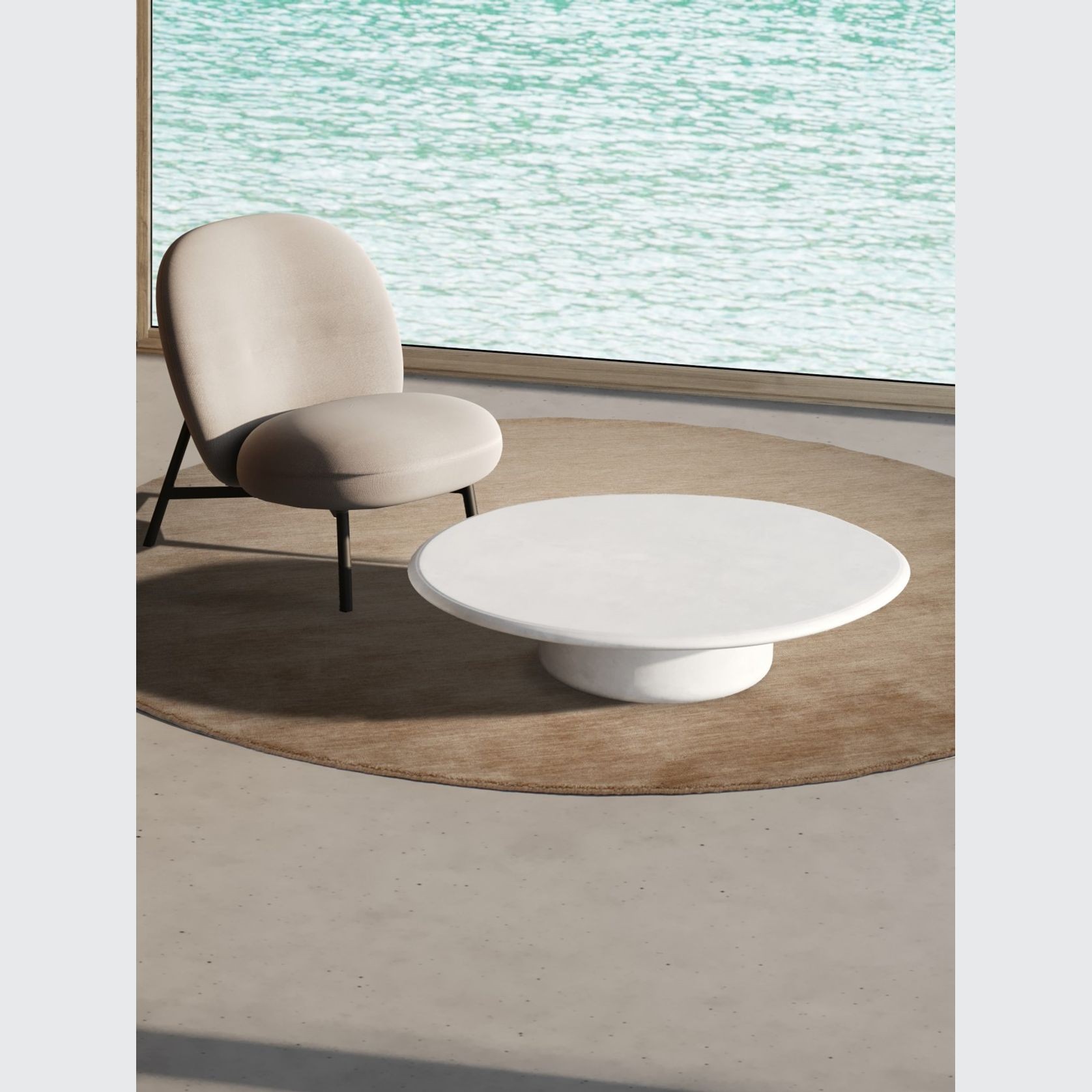 Usoo Coffee Table Large | Salt gallery detail image