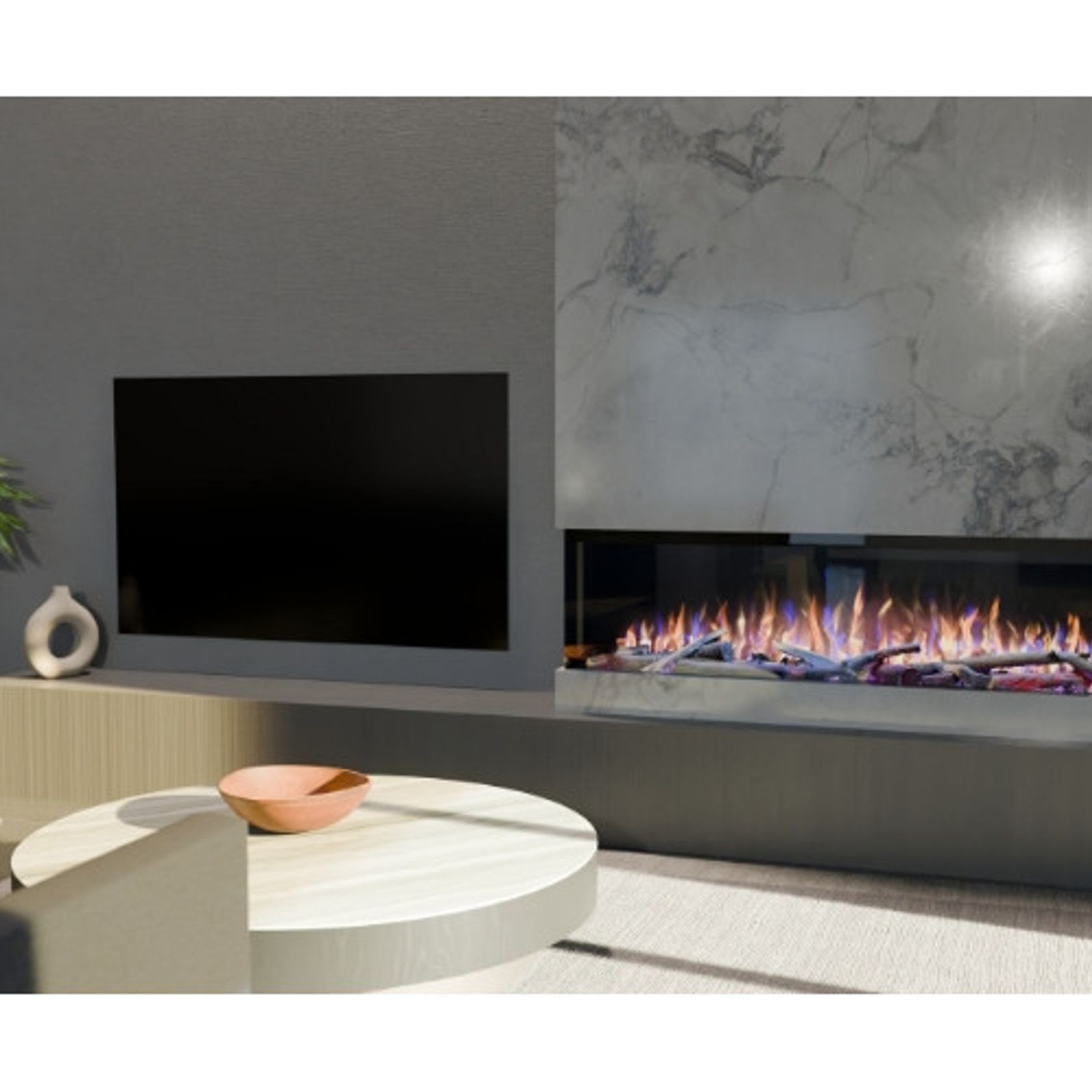 VisionLINE View Electric Fireplace gallery detail image