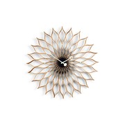 Vitra | George Nelson Sunflower Clock | Birch-Black gallery detail image