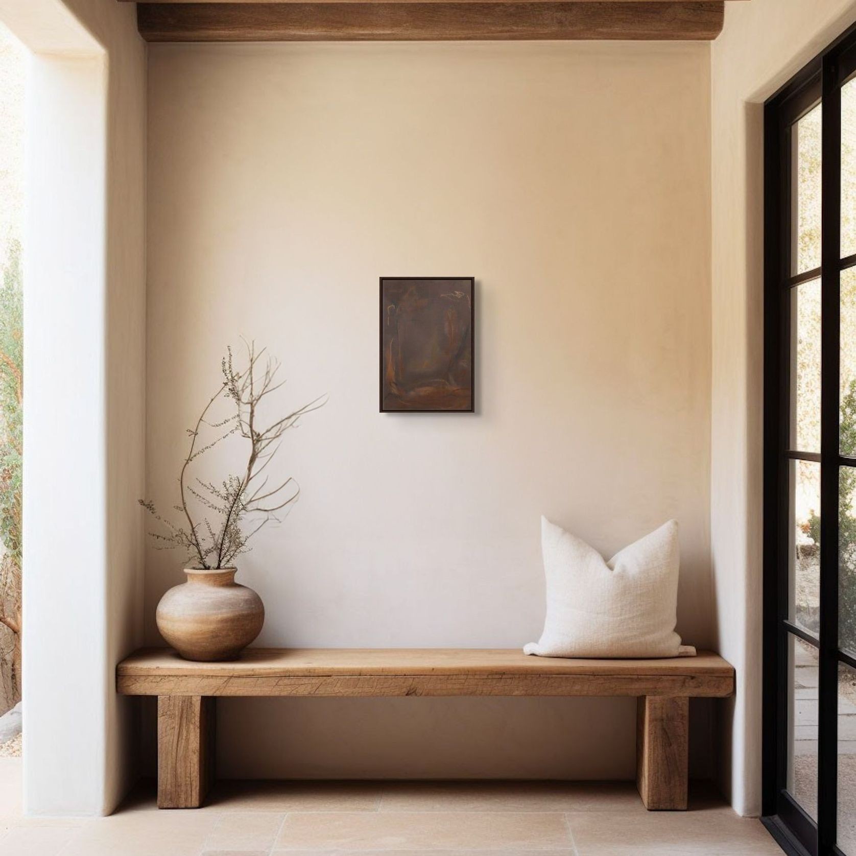 Wabi Sabi Burgundy No. 2 | Wall Art gallery detail image