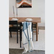 Ruanui Station Lambswool Throw -  Wakarua White gallery detail image