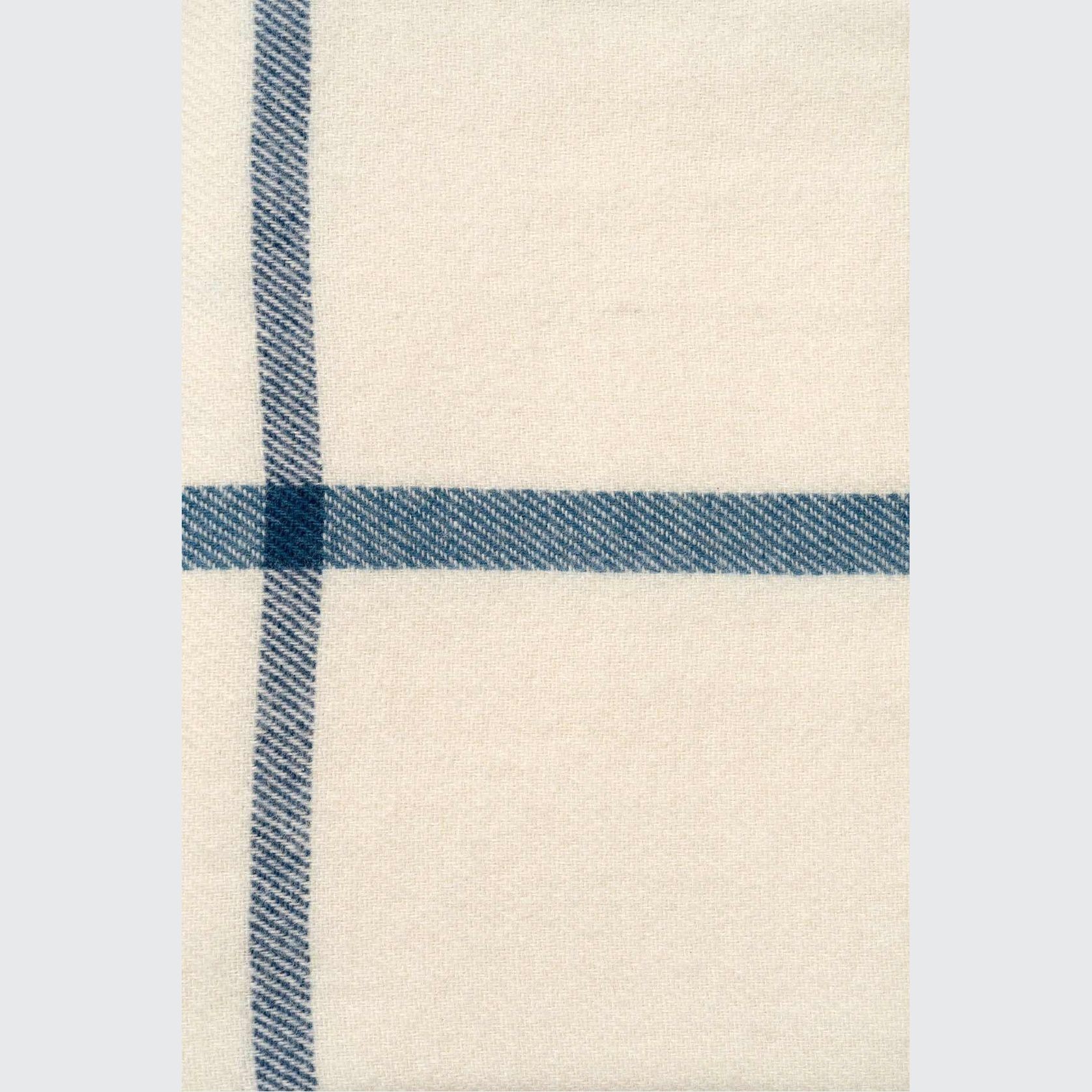 Ruanui Station Lambswool Throw -  Wakarua White gallery detail image