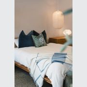 Ruanui Station Lambswool Throw -  Wakarua White gallery detail image