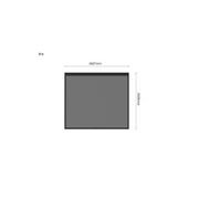 Motorised Blind For Tasman Wall Mounted Pergola gallery detail image