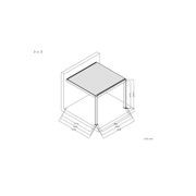 Baltic Motorised Wall Mounted Louvre Roof Aluminium Pergola gallery detail image