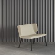 Wrapp Armchair - Wooden Base gallery detail image