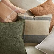 Weave Home Alberto Boucle Cushion - Olive | 50 x 50cm gallery detail image