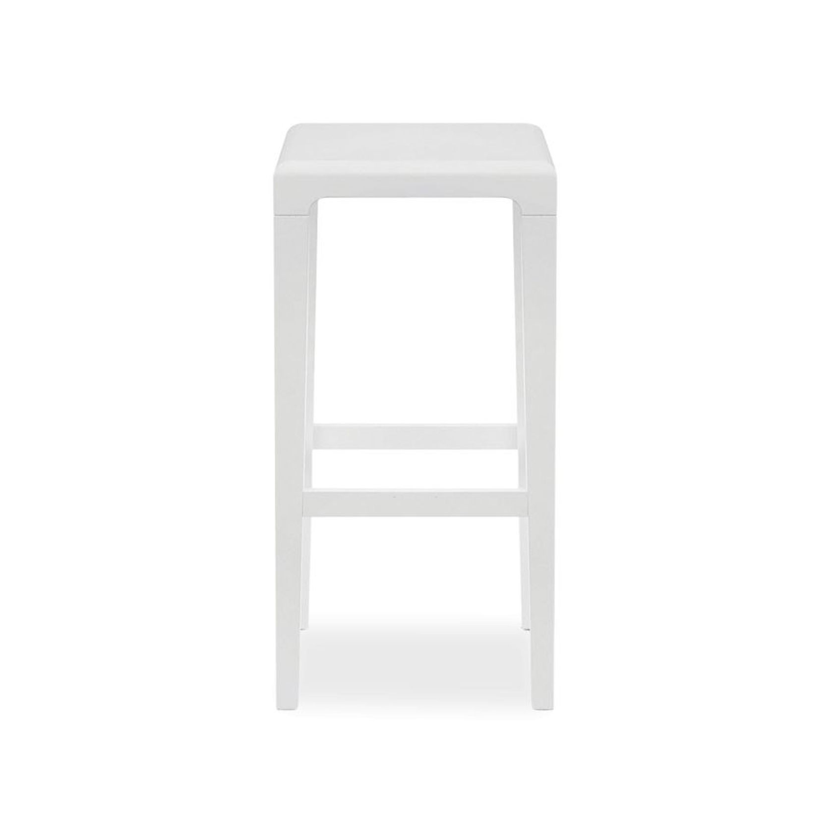 Rioja Kitchen Stool - White Painted - by TON gallery detail image