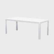 Azura Extension Outdoor Dining Table 195|255cm | White gallery detail image