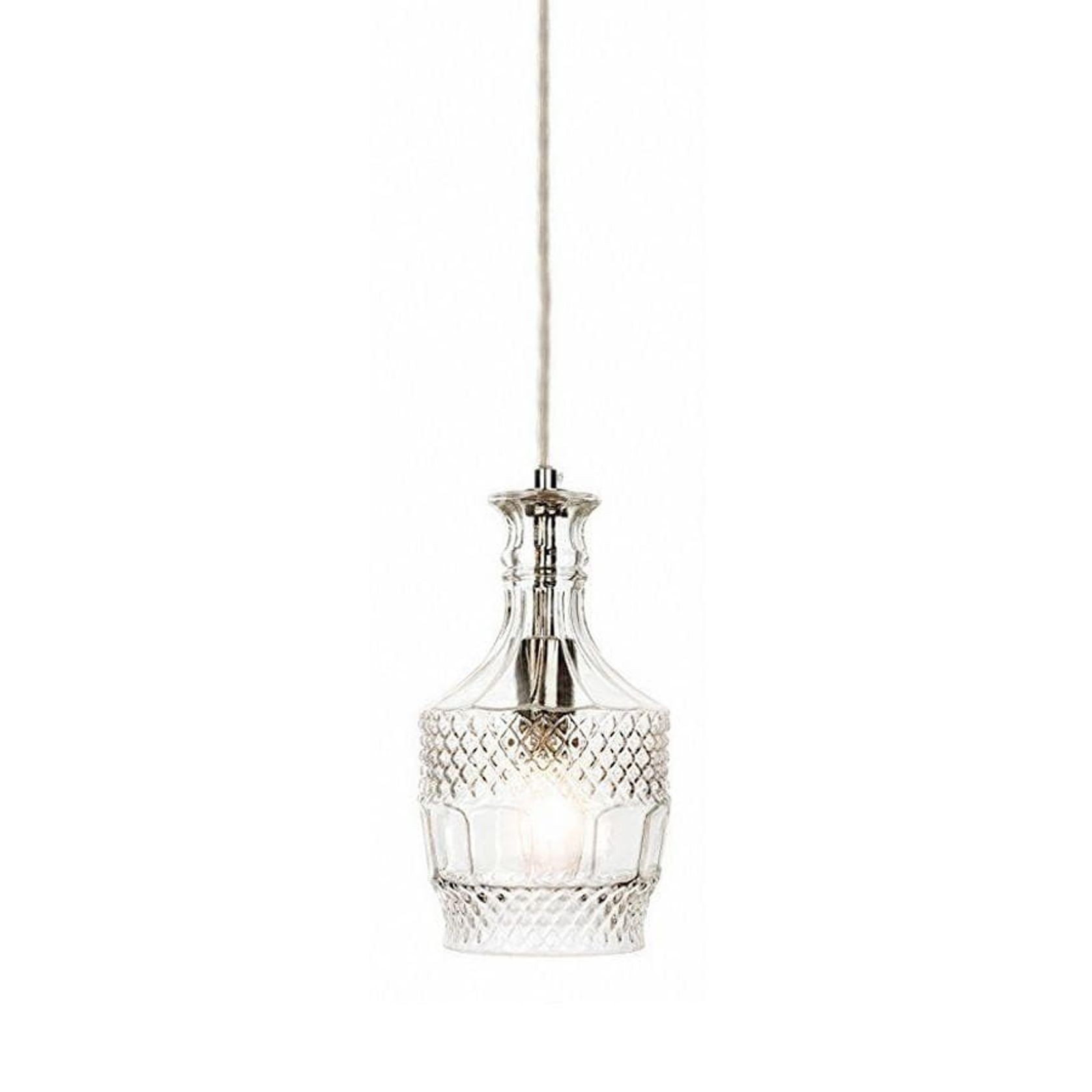 Wine Decanter Glass Pendant Light - Sherry gallery detail image