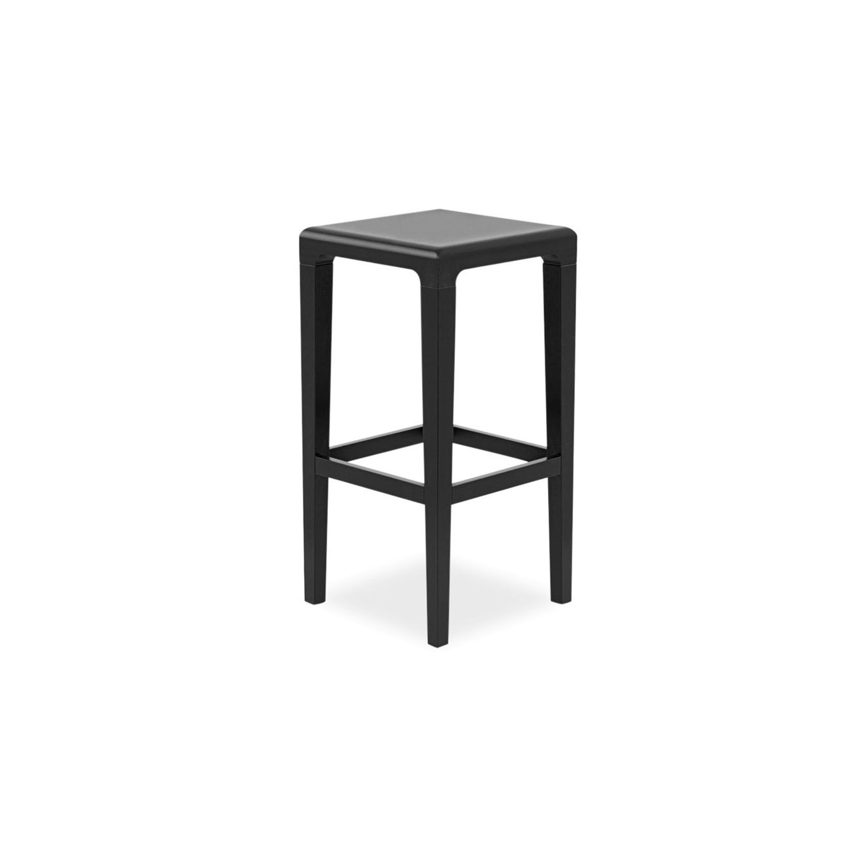 Rioja Kitchen Stool - Black Stained - 65cm - by TON gallery detail image