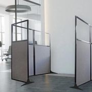 WorkStation Screens | Freestanding Upholstered Fabric gallery detail image