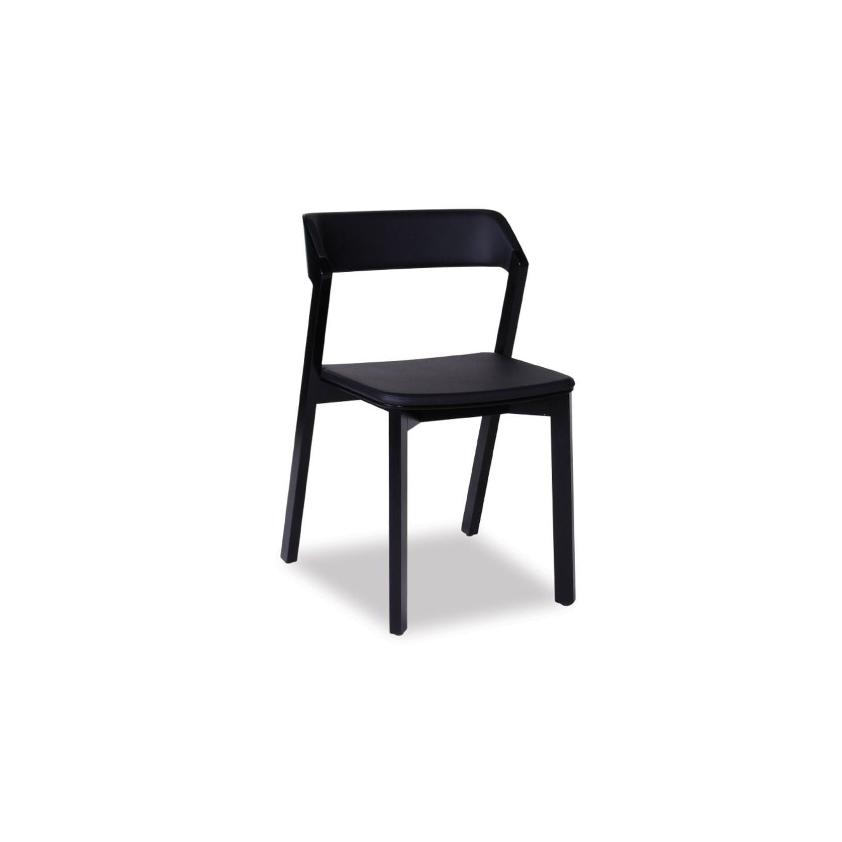 Merano Dining Chair - Black Stained - by TON gallery detail image