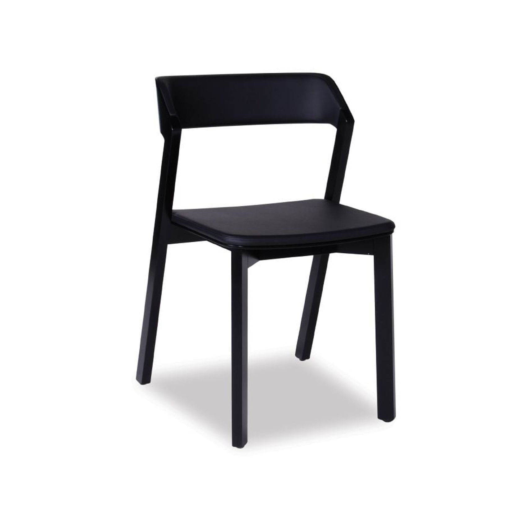 Merano Dining Chair - Black Stained - by TON gallery detail image
