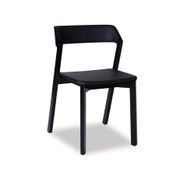 Merano Dining Chair - Black Stained - by TON gallery detail image