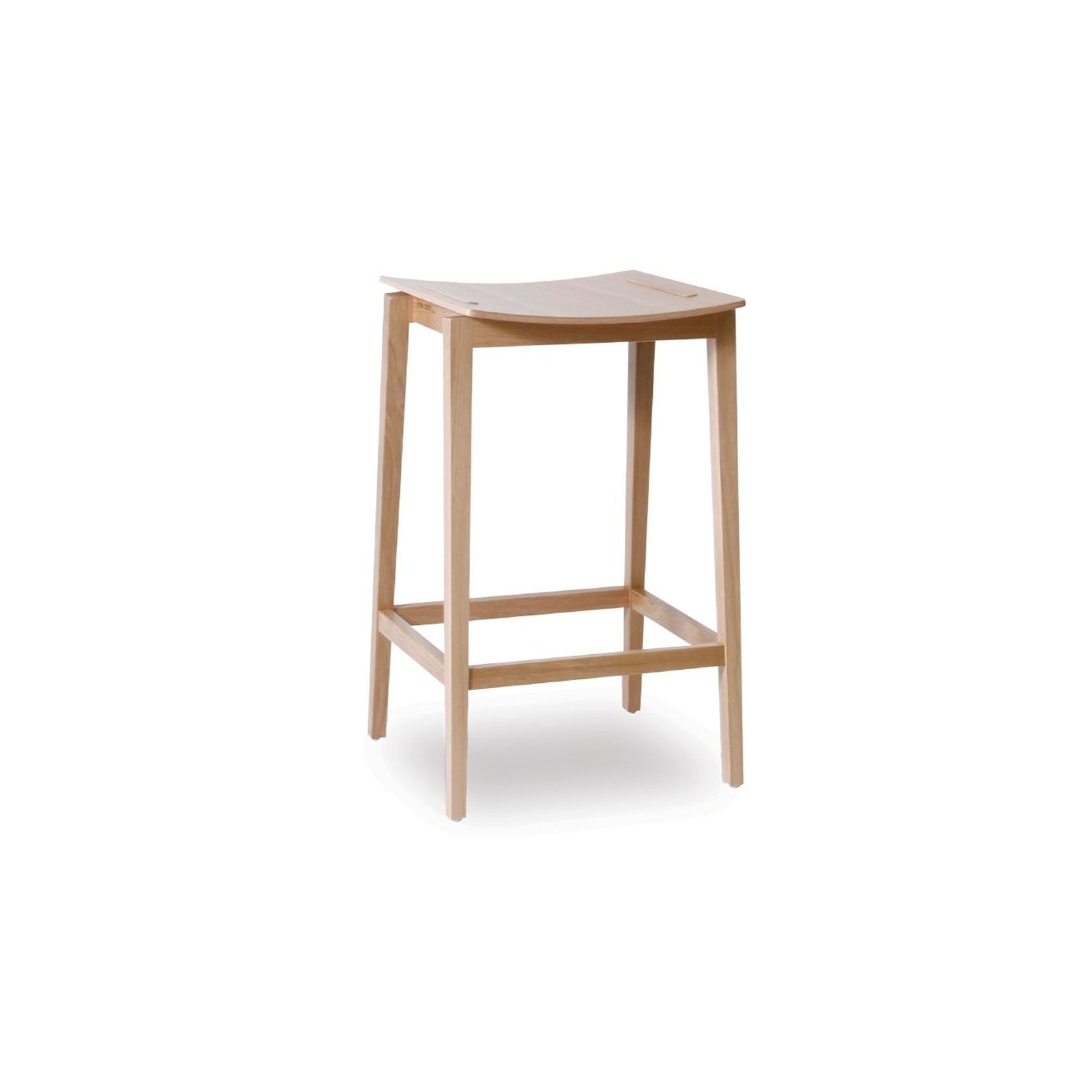 Stockholm Stool - Natural Oak - by TON gallery detail image
