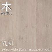 YUKI "Ghost White" European Oak Engineered Floorboards gallery detail image