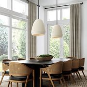 Earth 1 Light Pendant in Terracotta Ivory gallery detail image