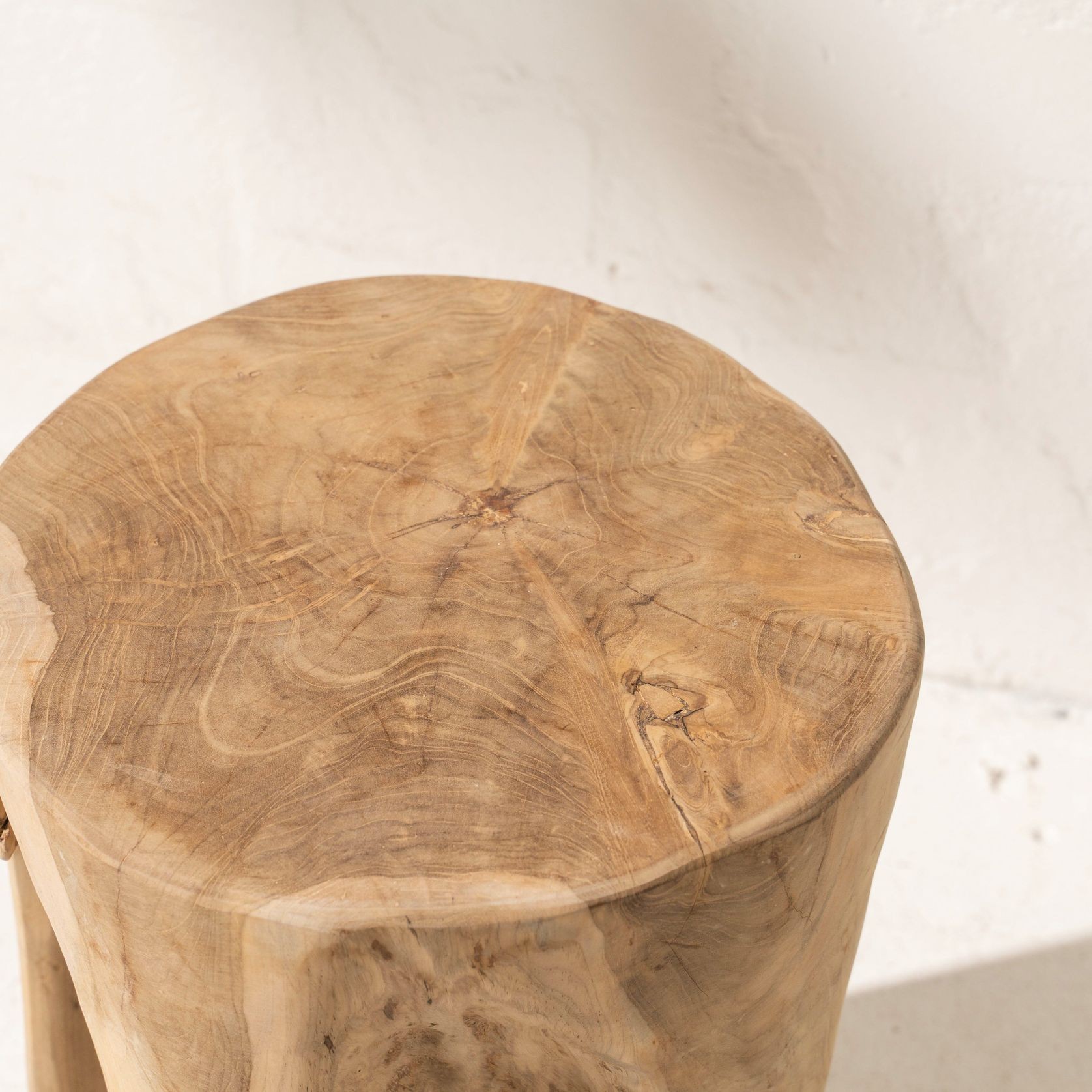 Zena Tree Stump Stool gallery detail image