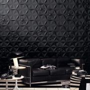 Black Frozen Flower Ceramic Wall Tile gallery detail image