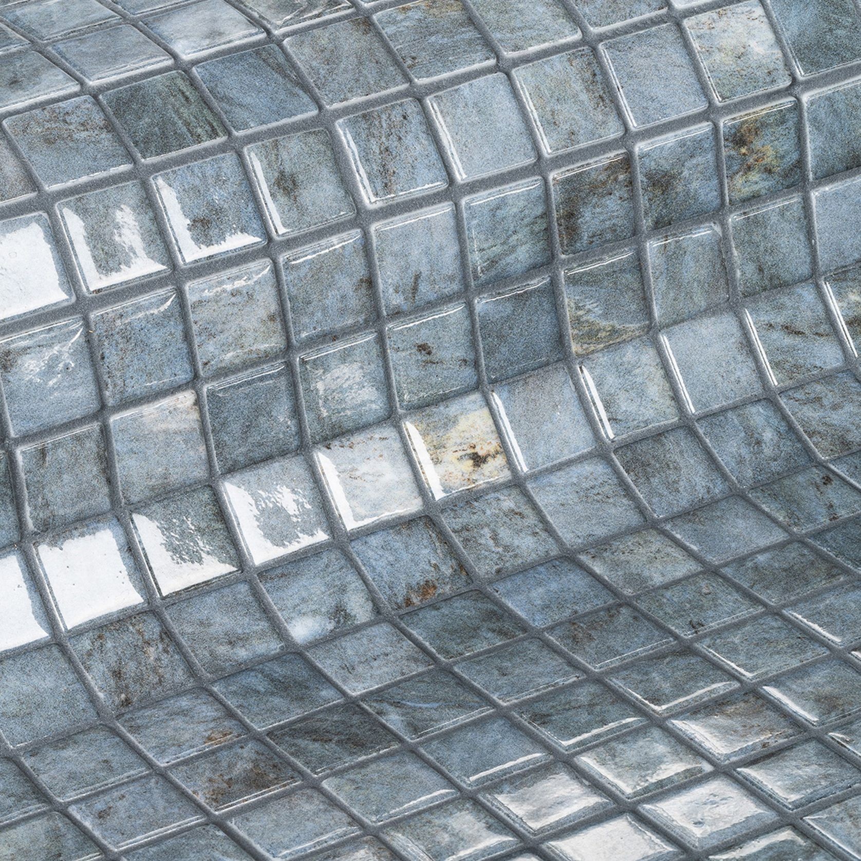 Hematite Mosaic Tile | Gemma Collection by Ezarri gallery detail image