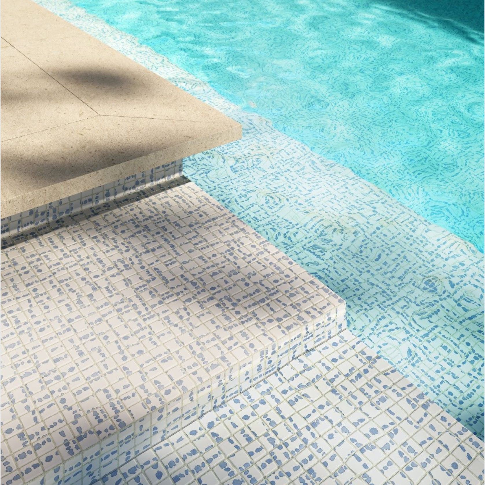 Rims Tile | Aquarelle Collection by Ezarri gallery detail image