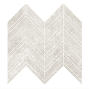 Arctic Tundra Ivory Matt Herringbone Mosaic gallery detail image