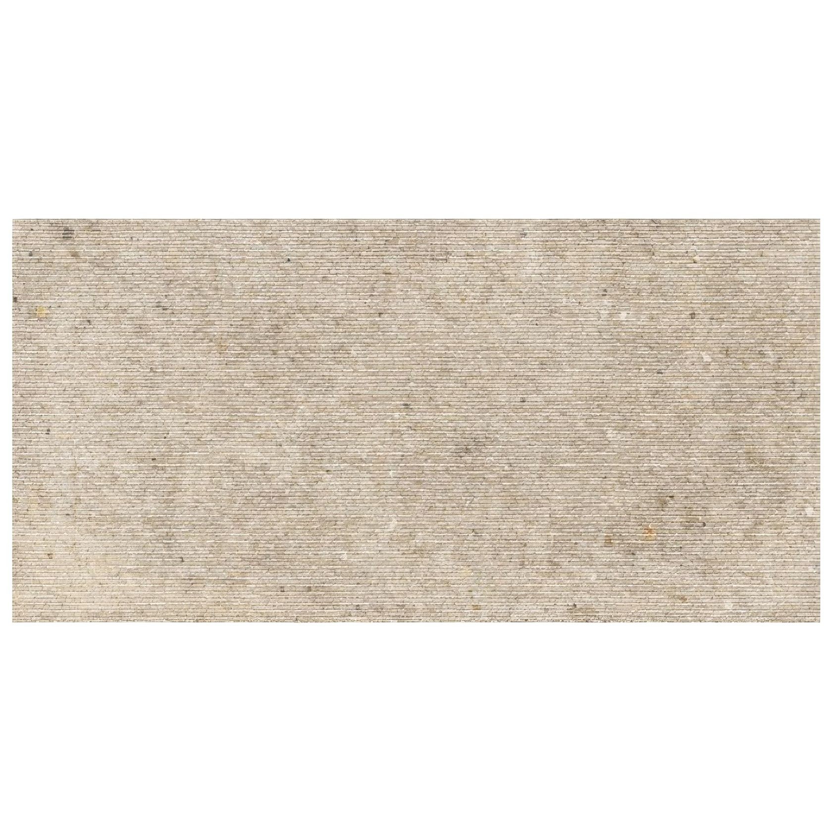 Poetry Stone Pirenei Ecru Carving 60x120 gallery detail image