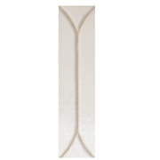 Terramater Vaniglia 3D Losanga Gloss 9x37 gallery detail image