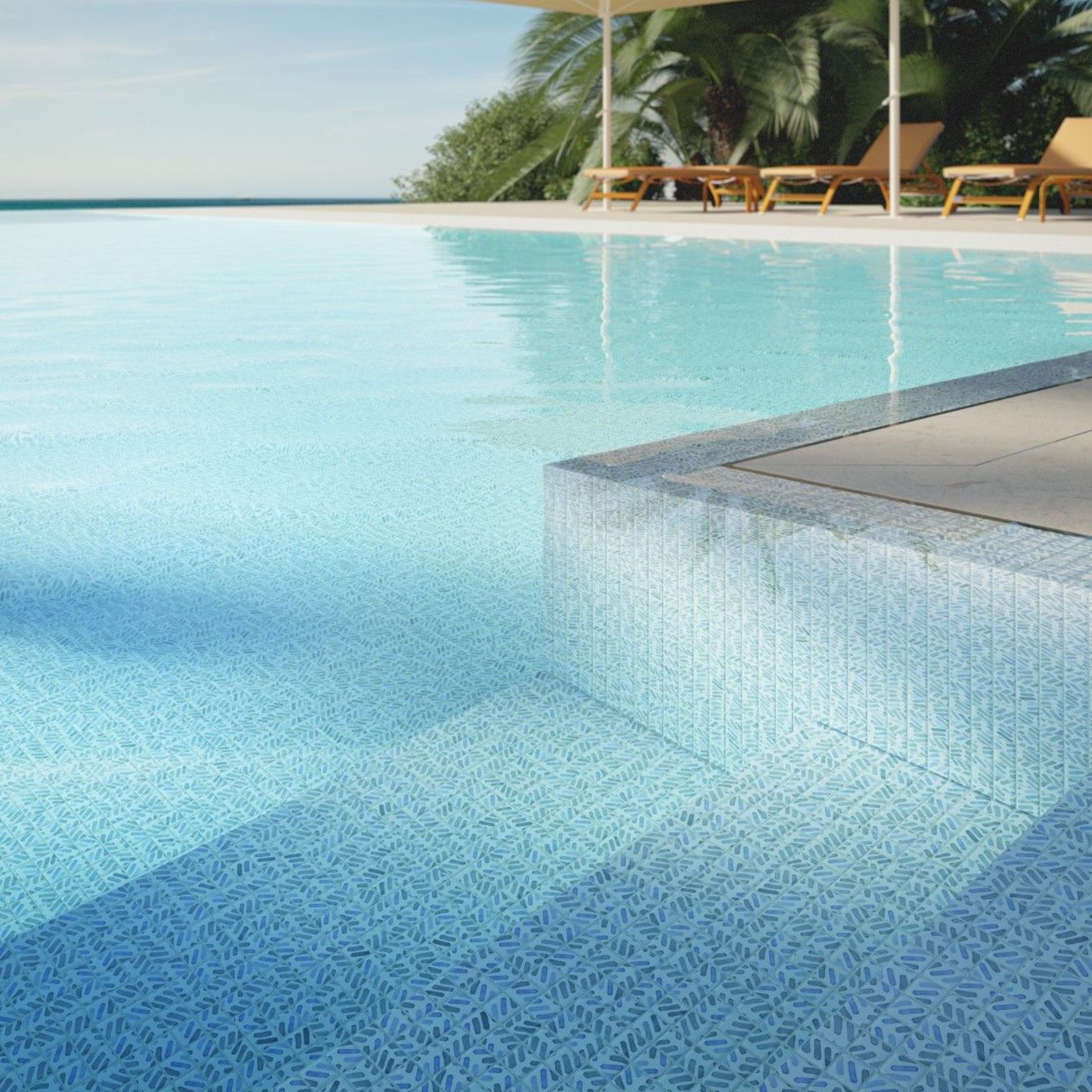 Strokes Tile | Aquarelle Collection by Ezarri gallery detail image