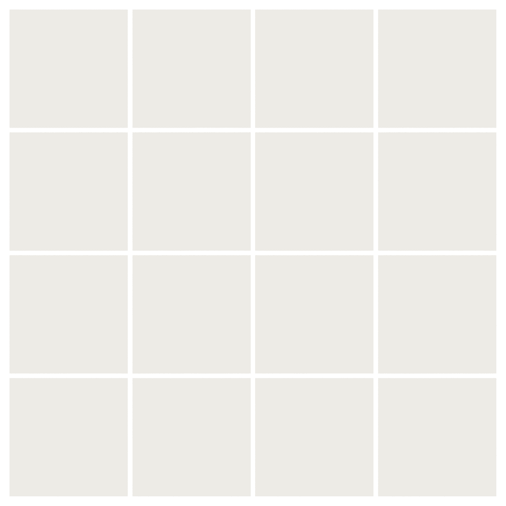 Surfaces Off White Matt 75mm Mosaic gallery detail image