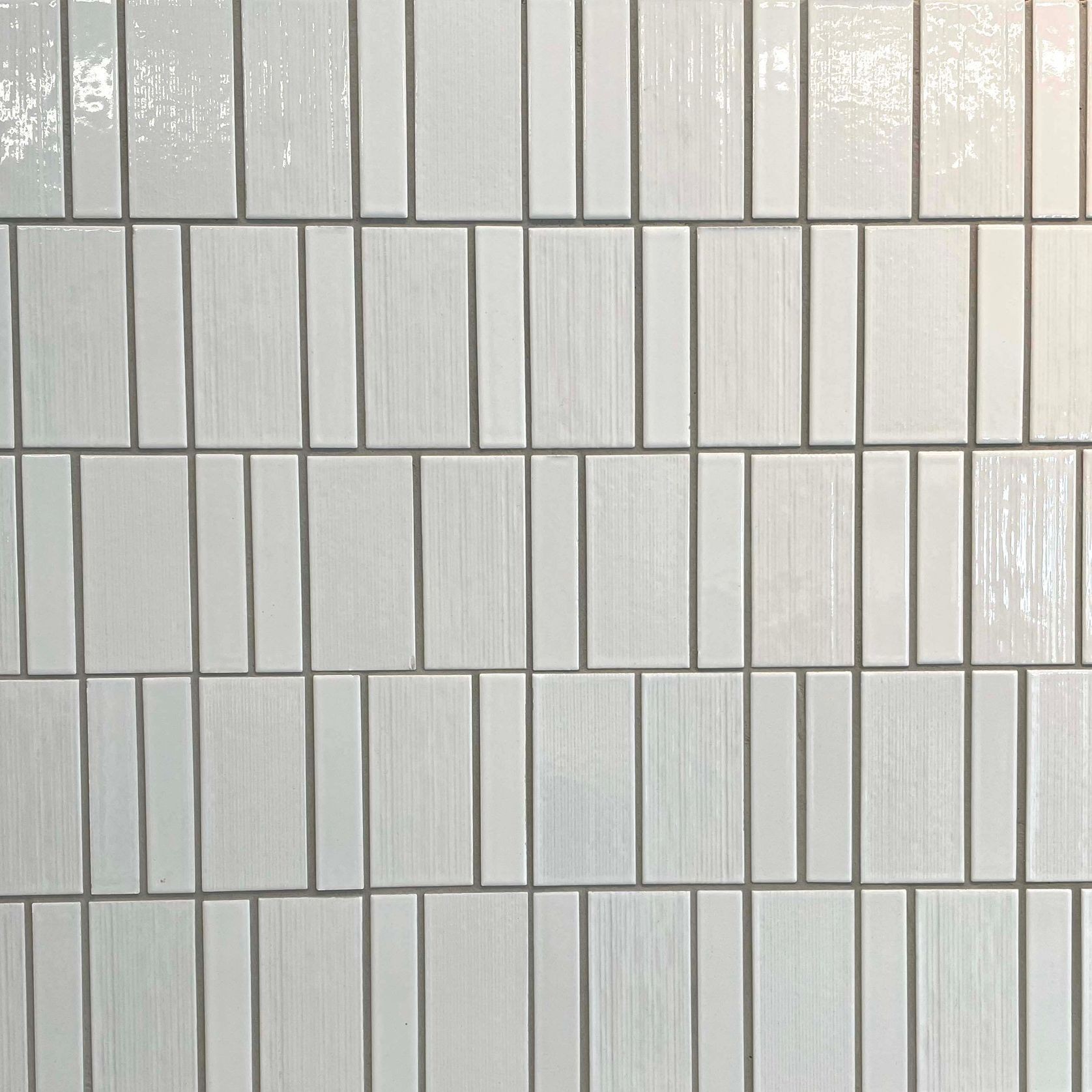 Luce White Gloss Mosaic Tile gallery detail image