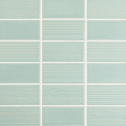 Maze Mint Green Mosaic Tile gallery detail image