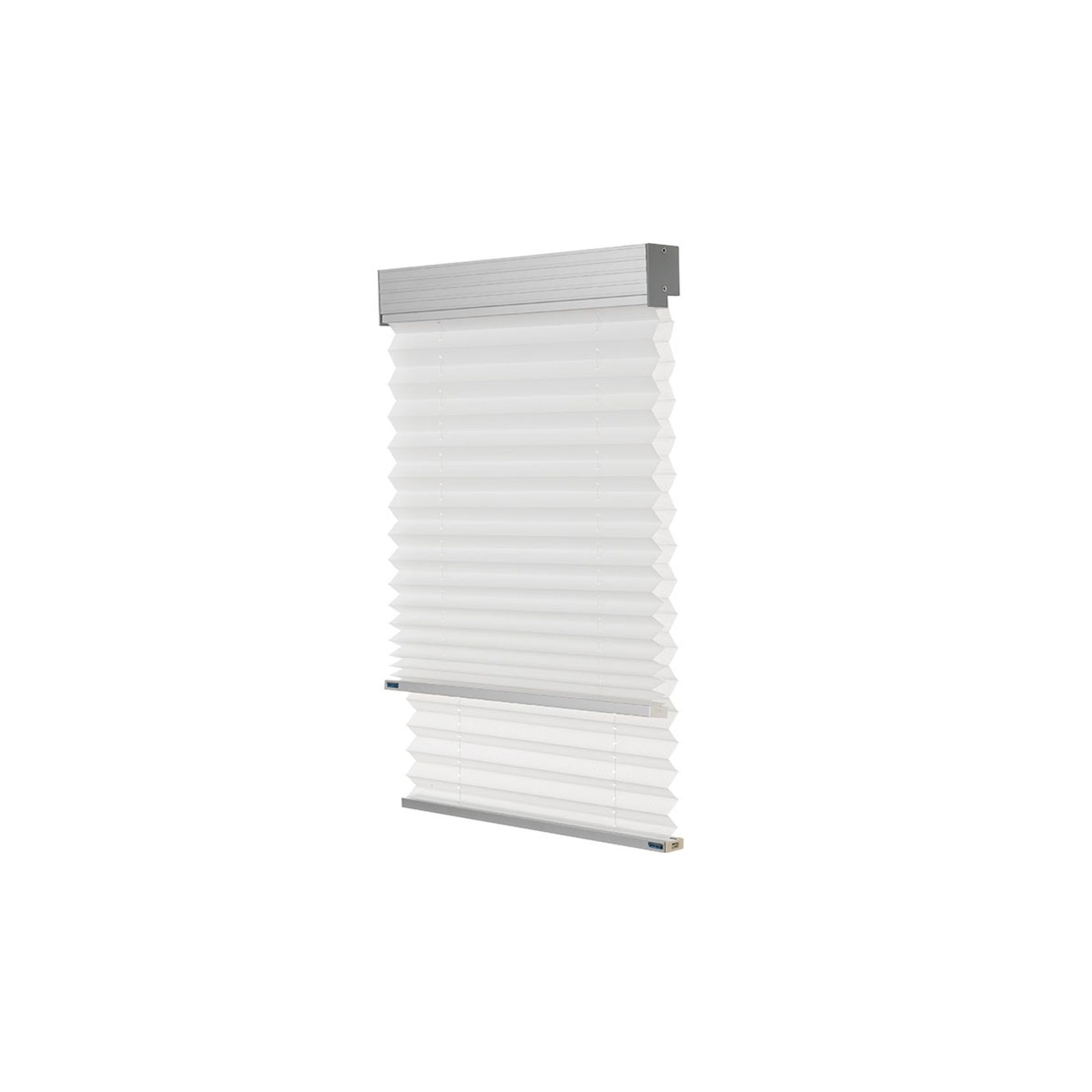 Twin Motorised Pleated Blind | Pleated Blinds gallery detail image