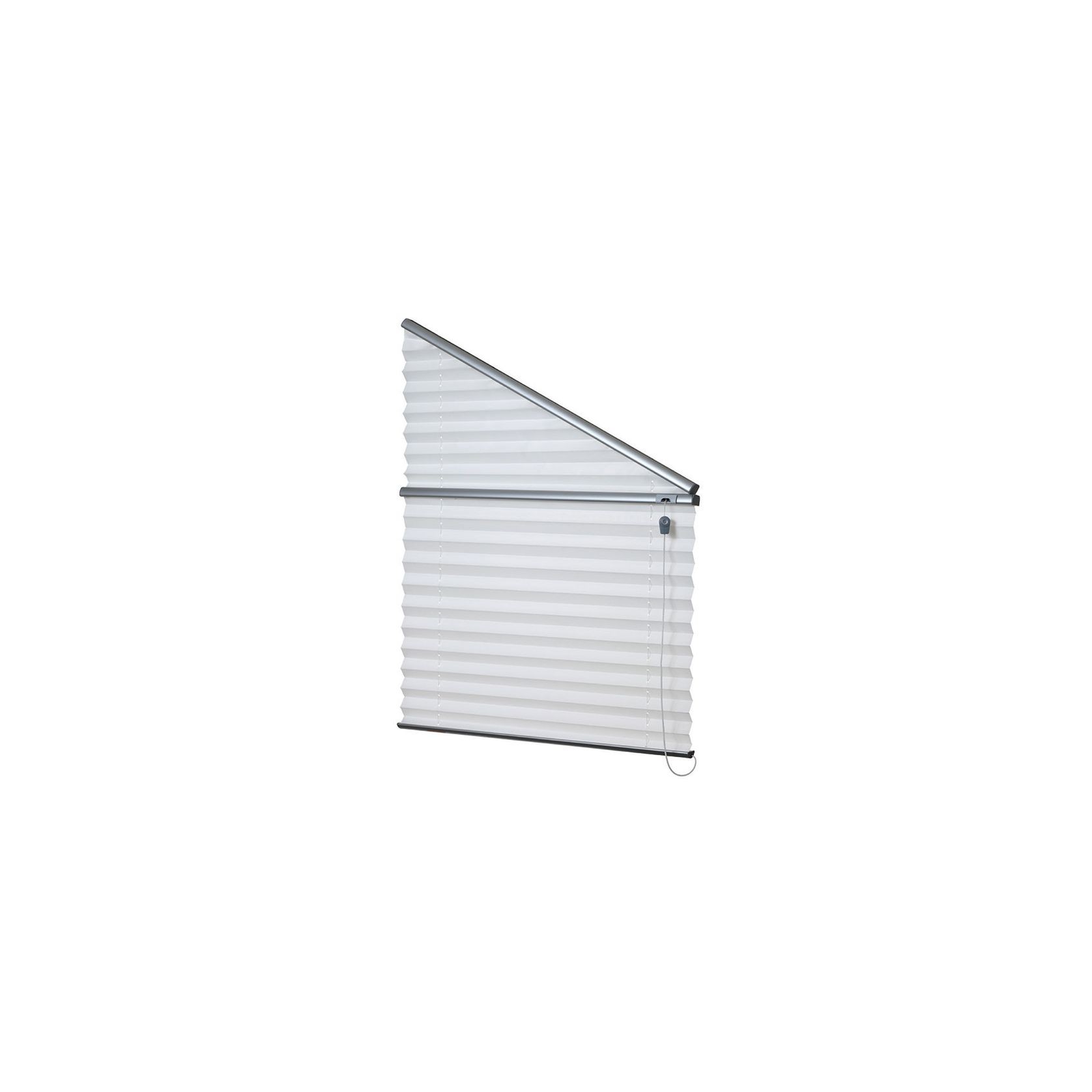 Triangle Horizontal Top Pleated Blind | Pleated Blinds gallery detail image