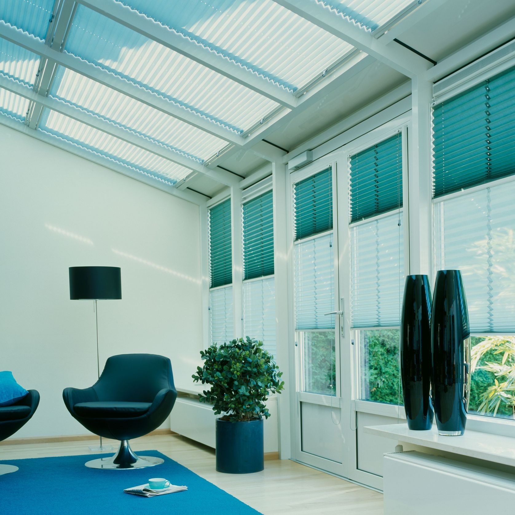 Skylight Two Way Pleated - Cord | Pleated Blinds gallery detail image
