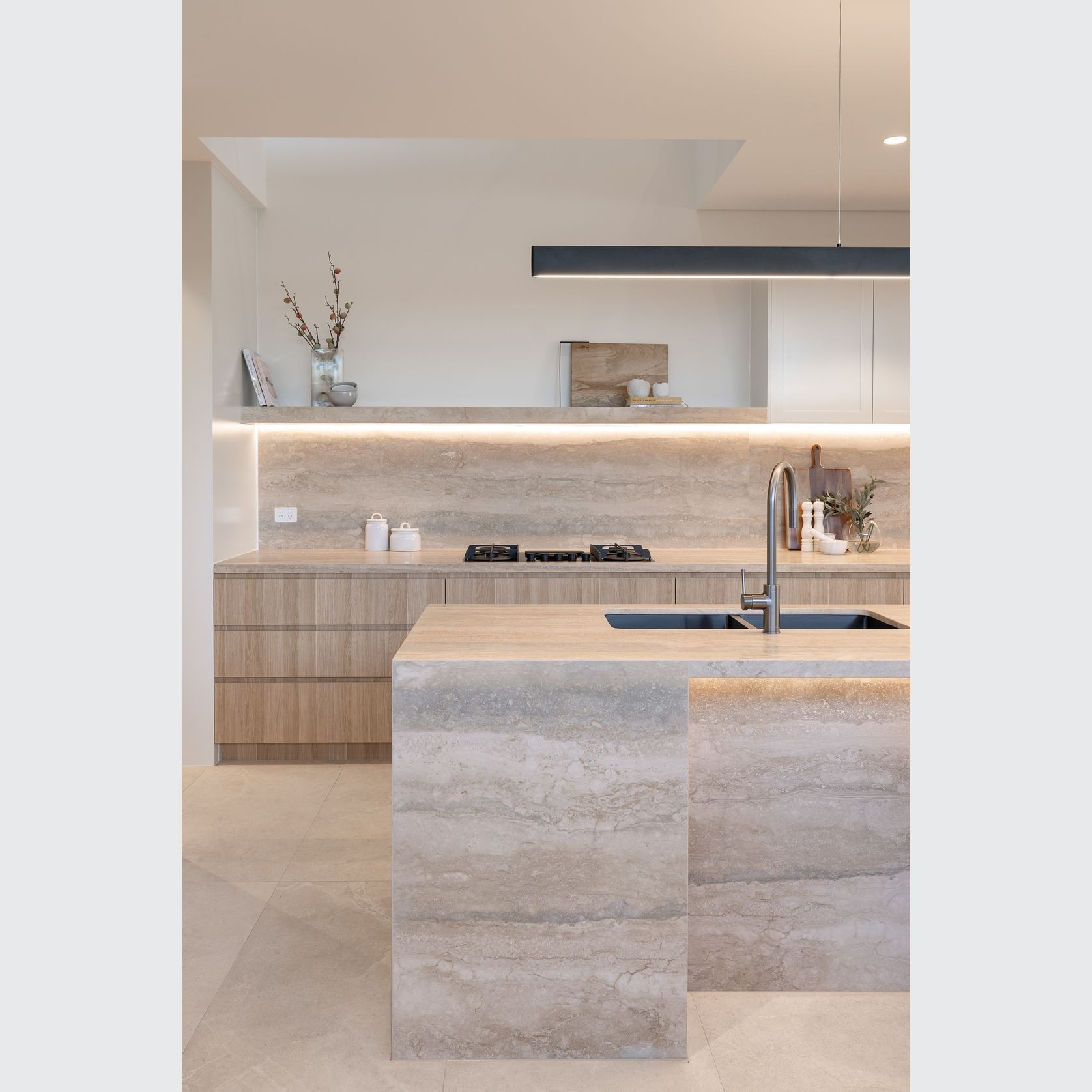Natural Stone | Italian Silver Travertine gallery detail image