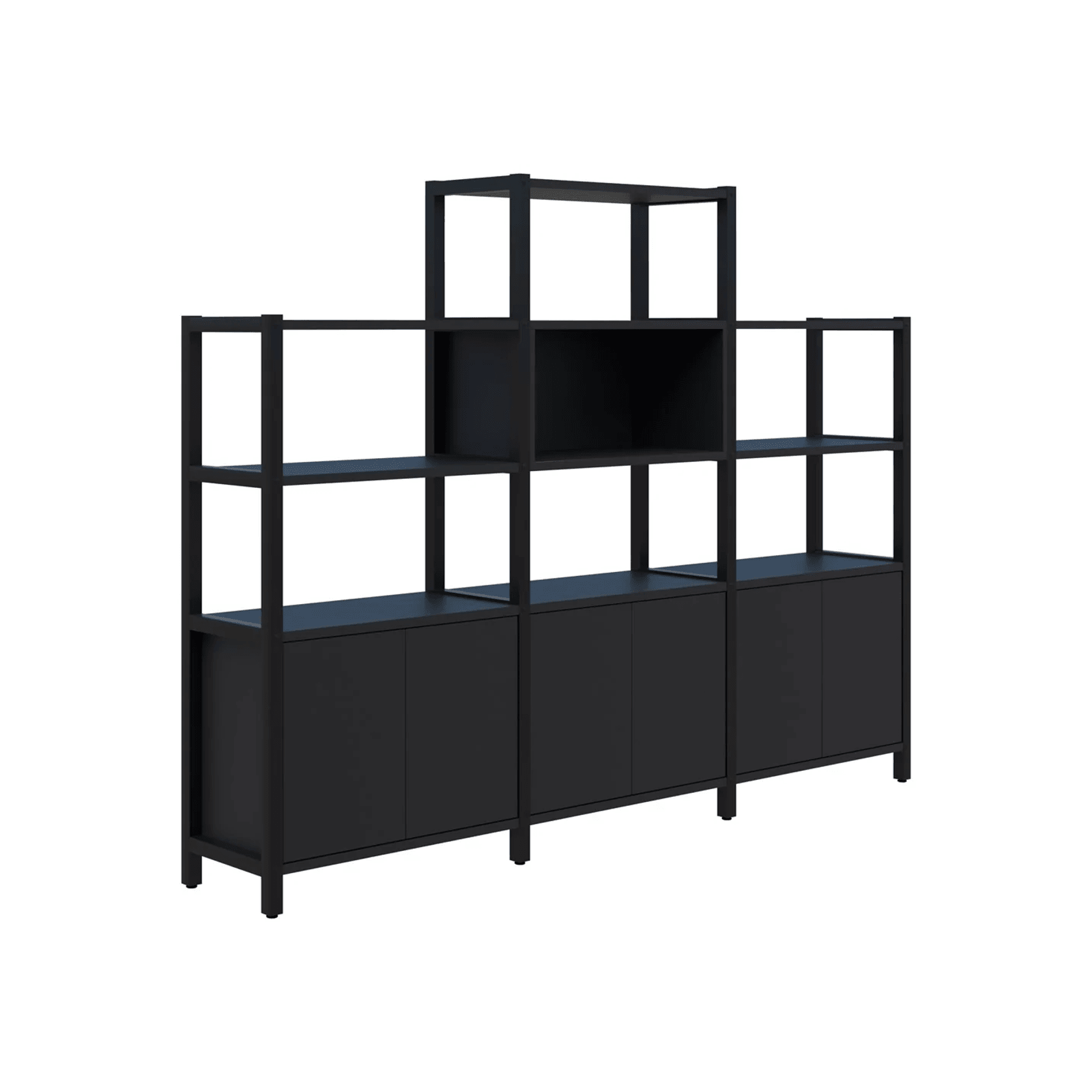 Grid 40 Storage/Open Display Wall 4-5 Tier 1500/1890h gallery detail image