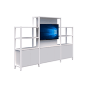 Grid 40 TV/Open Display Wall 1500/1890h X 400d gallery detail image