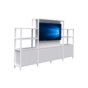 Grid 40 TV/Open Display Wall 1500/1890h X 400d gallery detail image