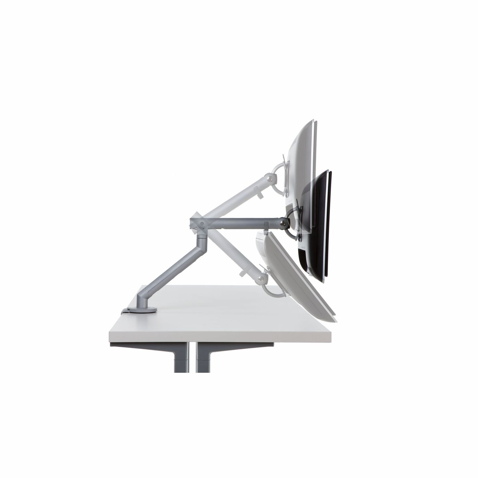 Flo Single Monitor Arm by Herman Miller gallery detail image