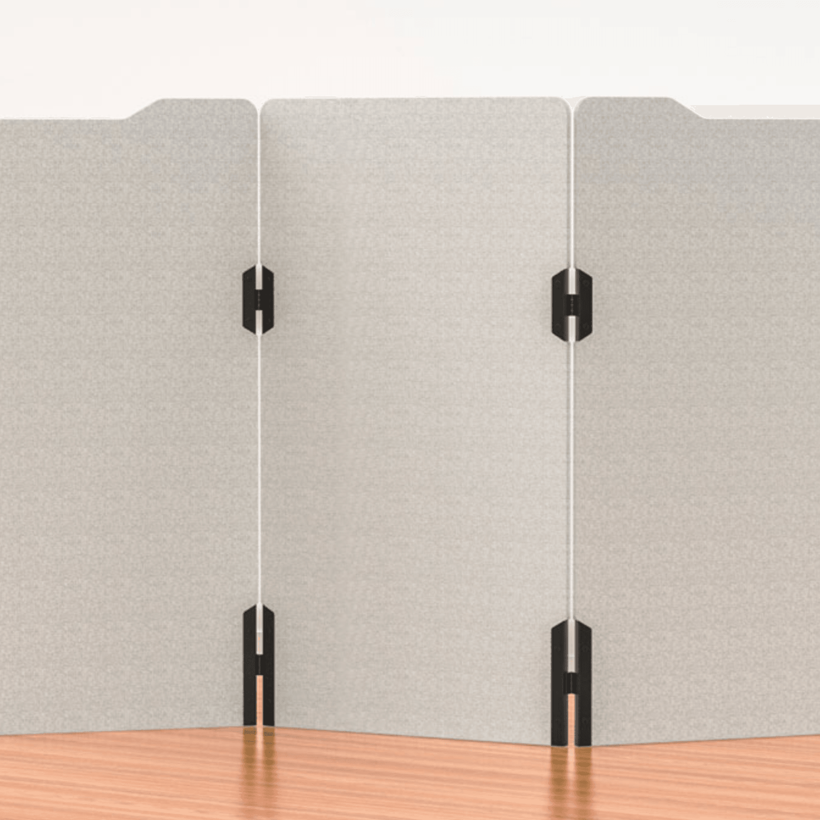 Milford Freestanding Partition 3 Panels gallery detail image