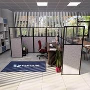 WorkStation Booth | Freestanding Upholstered Fabric gallery detail image