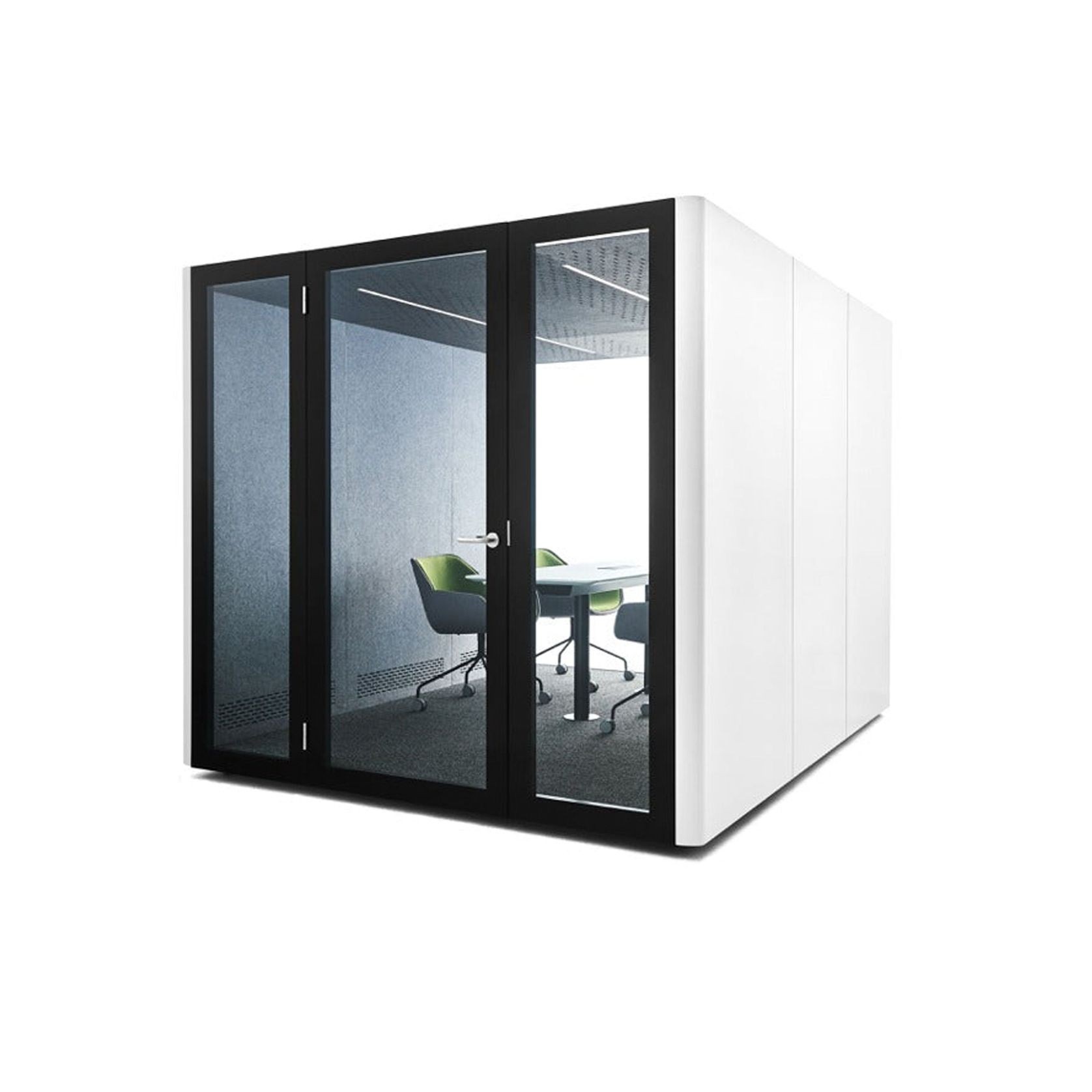 SERIES 1 M-pod 1-8 Person Meeting Pod Incl Board Table gallery detail image